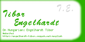tibor engelhardt business card